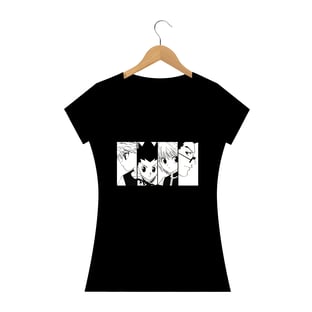 Nome do produtoCamisa Hunter x Hunter Versão Mangá BRANCA (Feminina)