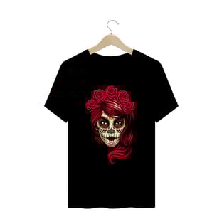 Nome do produtoCamiseta Skull Sugar Lady (caveiras)