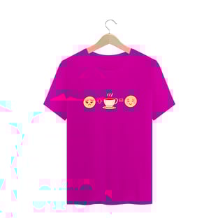 Nome do produtoCamiseta Emoji Café (diversos)