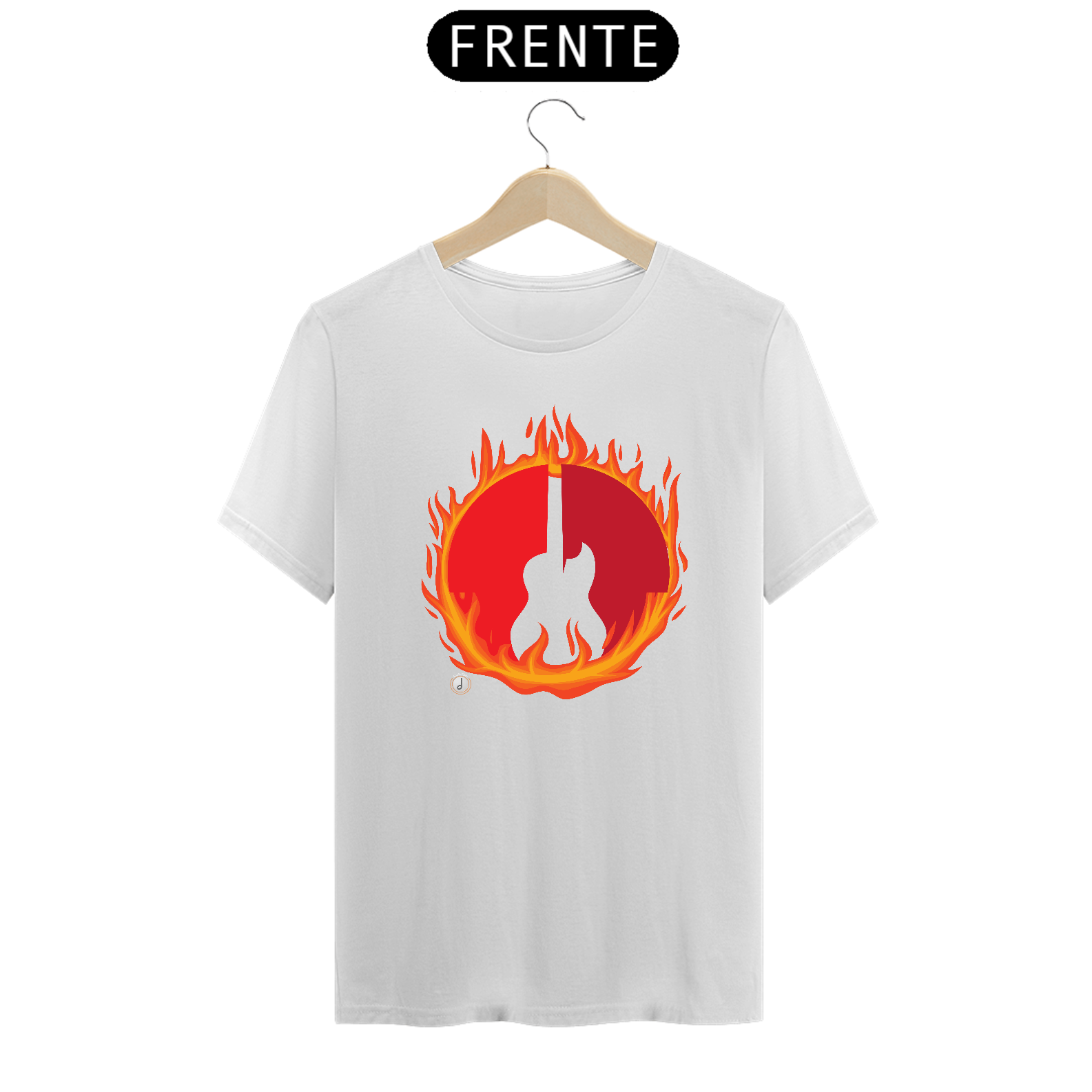 Camiseta Guitar Fire.