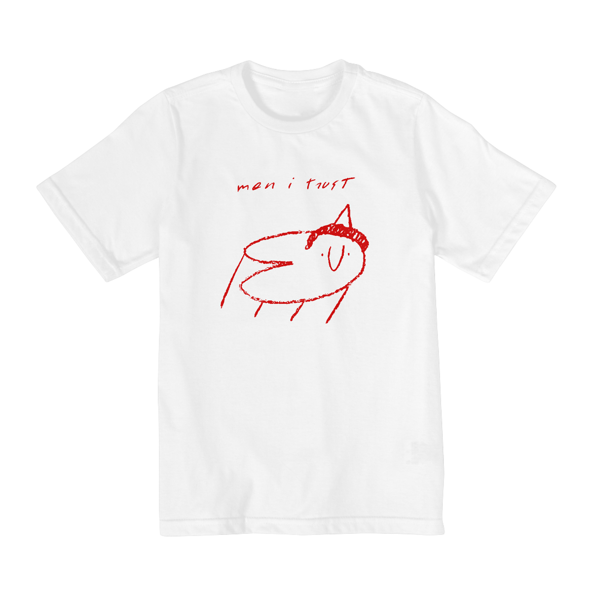 Nome do produto: [Baby Tee] MEN I TRUST / ONCLE JAZZ