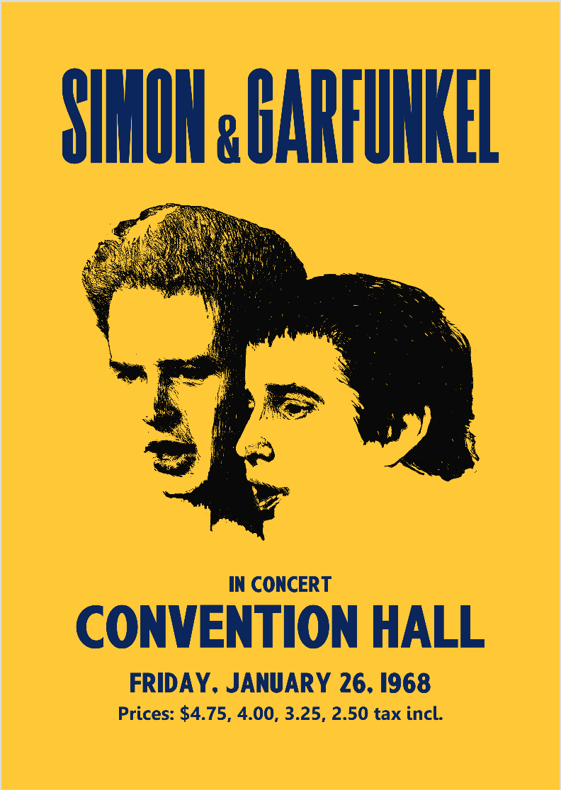 Nome do produto: [Pôster] SIMON & GARFUNKEL