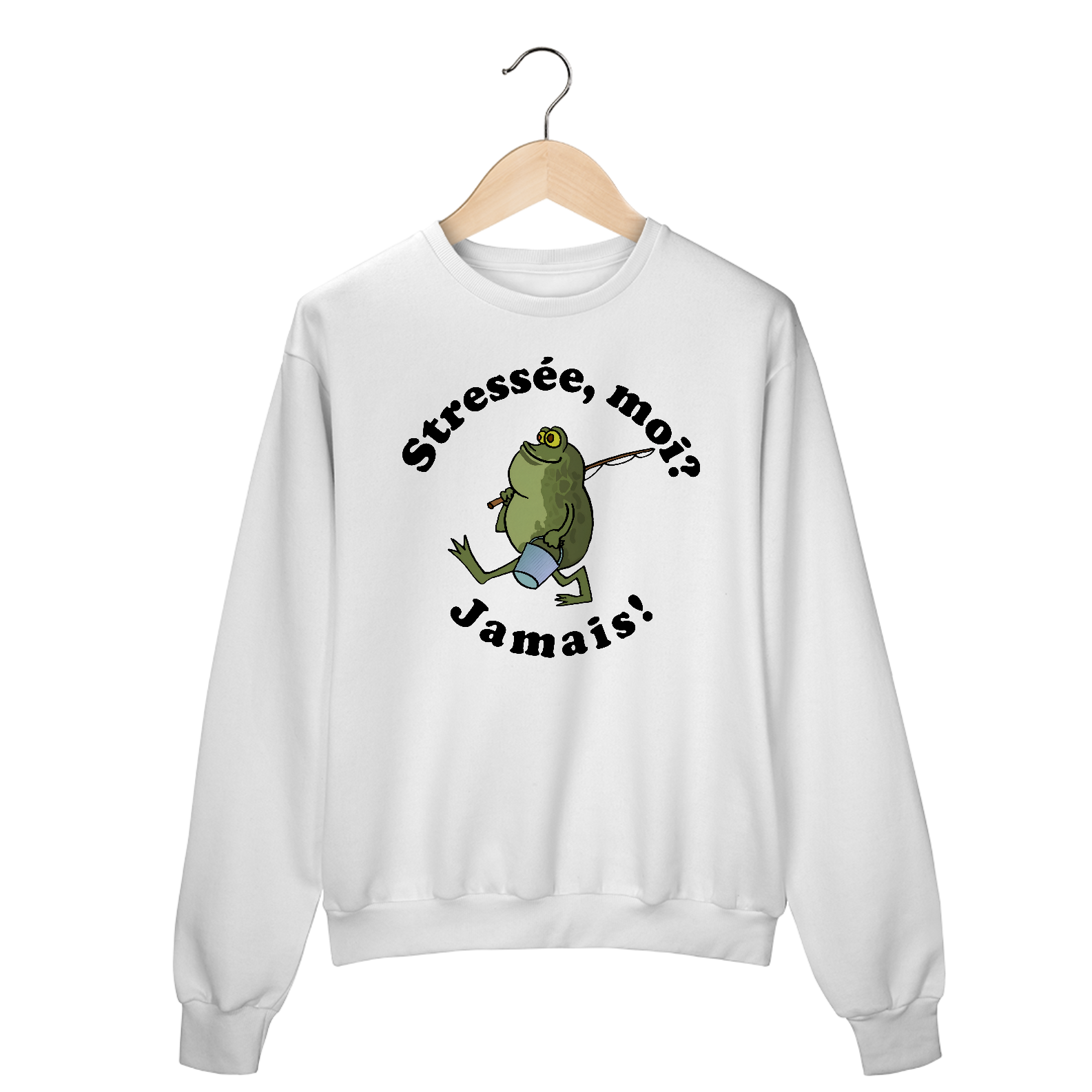 [Moletom] STRESSÉE, MOI? JAMAIS!
