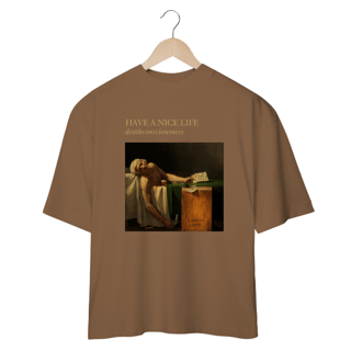 Nome do produto [Oversized] HAVE A NICE LIFE