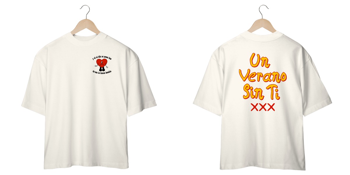 Nome do produto: [Oversized] BAD BUNNY