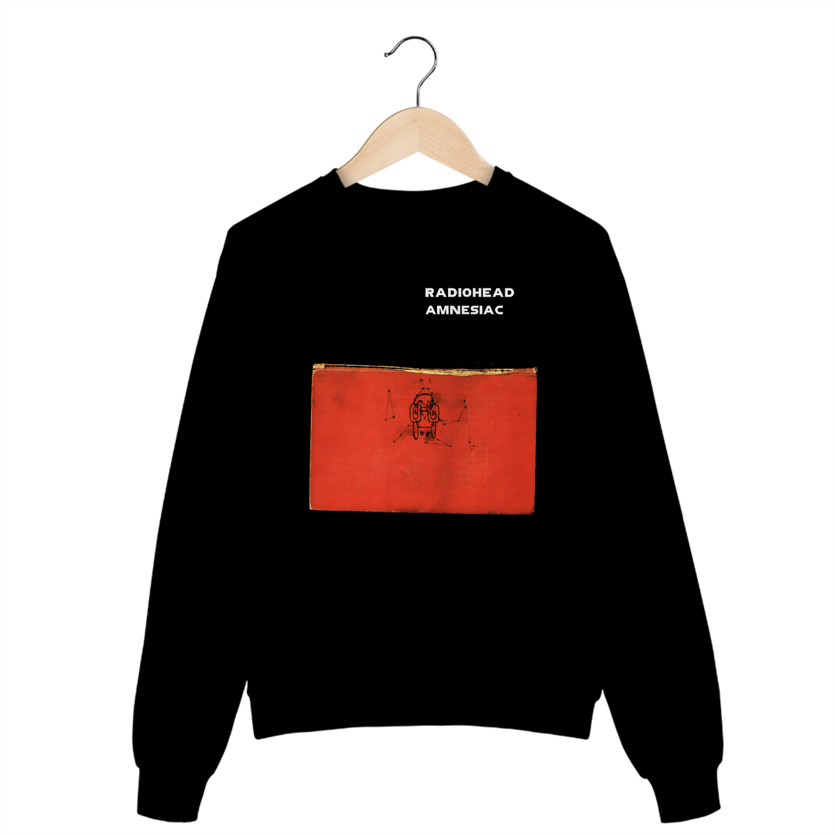 Nome do produto: [Moletom Premium] RADIOHEAD / AMNESIAC
