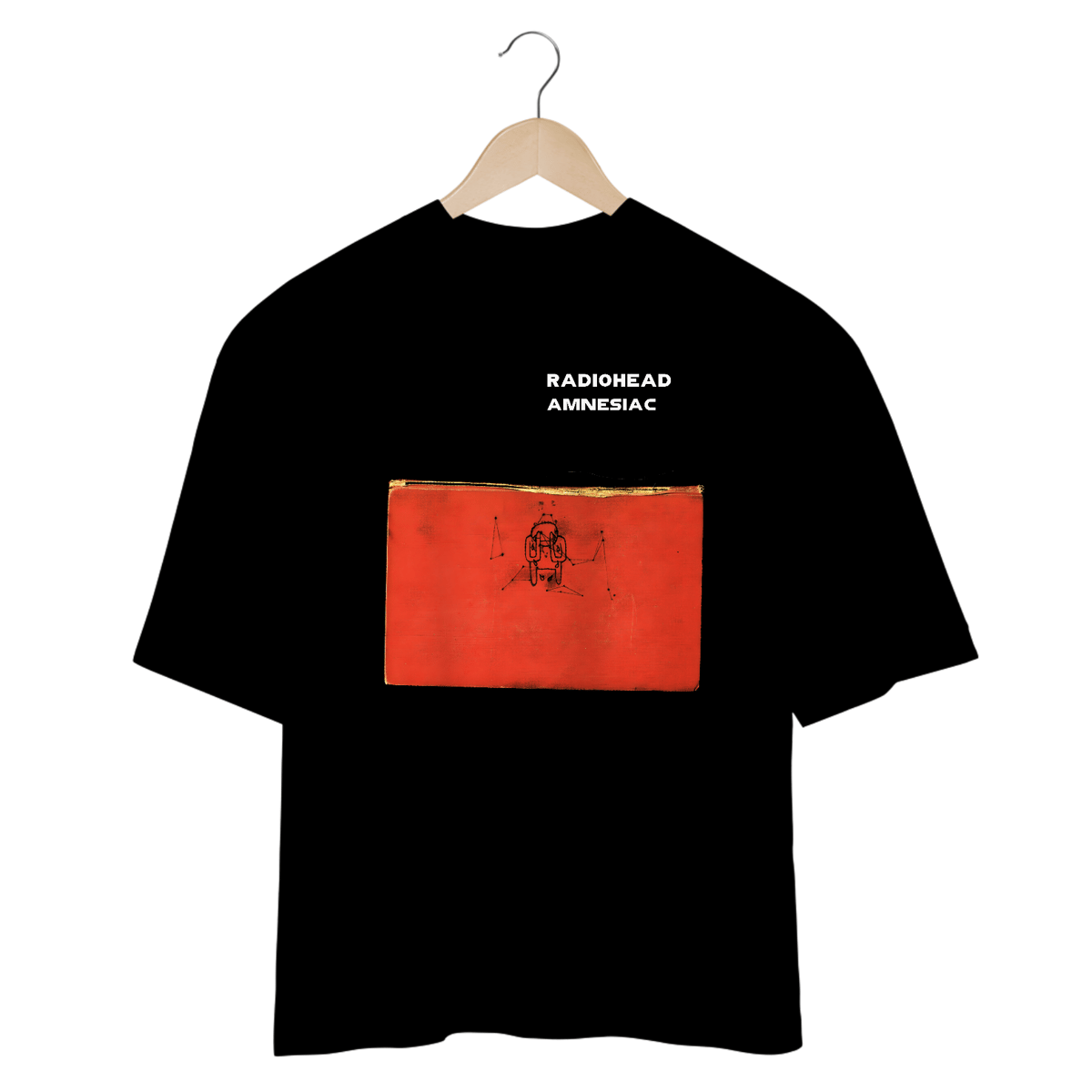 Nome do produto: [Oversized] RADIOHEAD // AMNESIAC