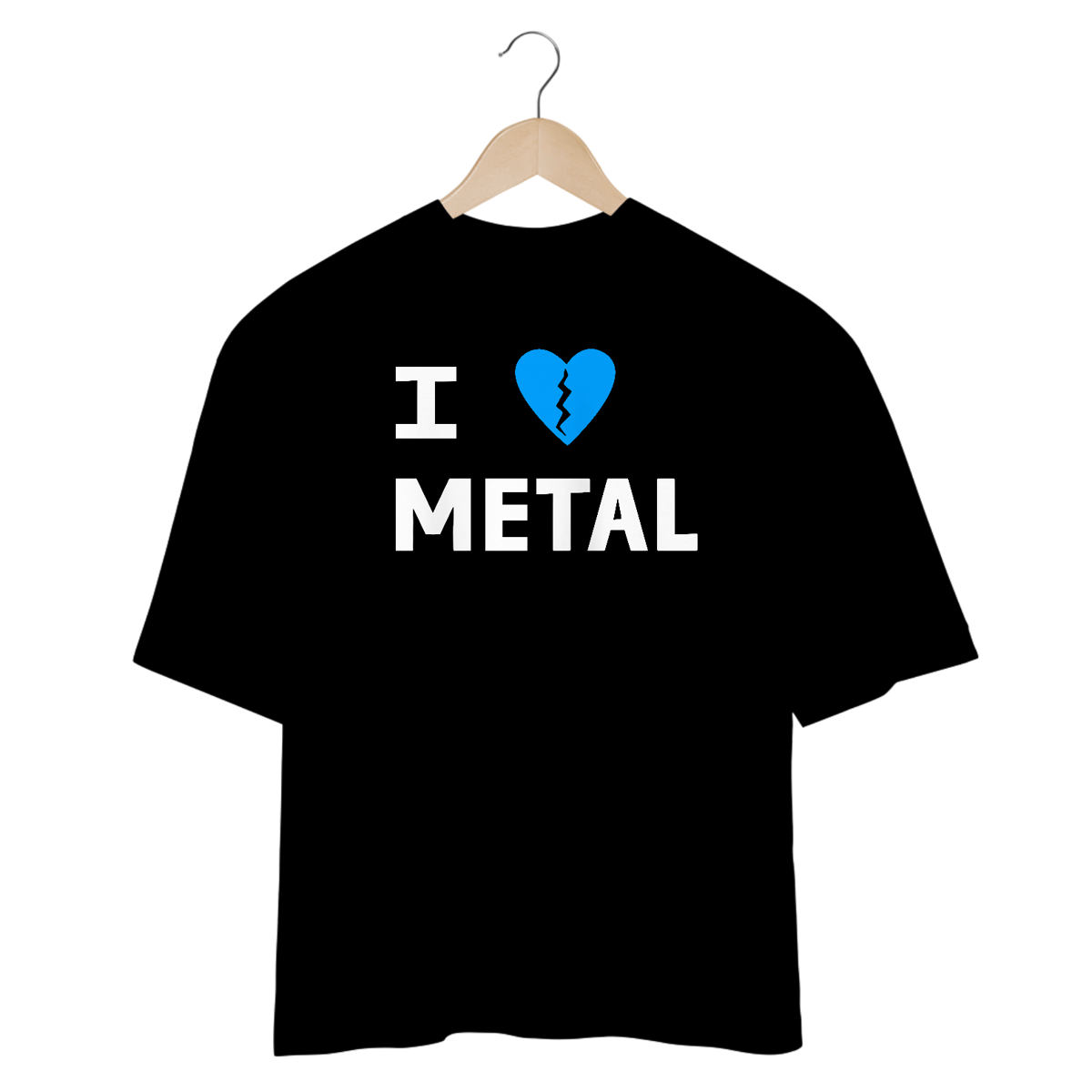Nome do produto: [Oversized] I LOVE METAL