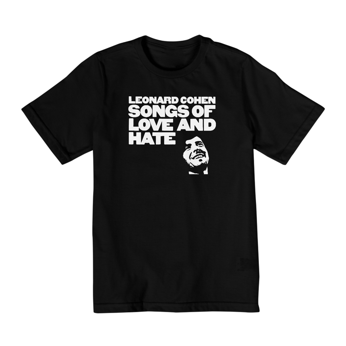 Nome do produto: [Baby Tee] LEONARD COHEN