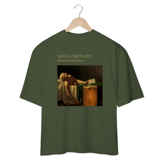 Nome do produto [Oversized] HAVE A NICE LIFE