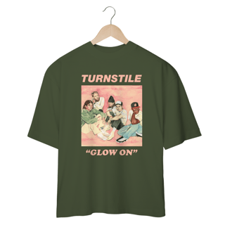 Nome do produto [Oversized] TURNSTILE / GLOW ON