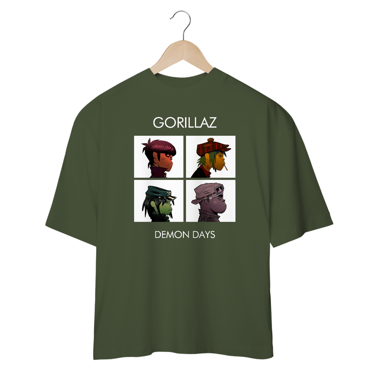 Nome do produto: [Oversized] GORILLAZ