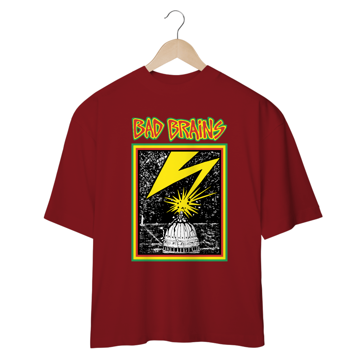 Nome do produto: [Oversized] BAD BRAINS