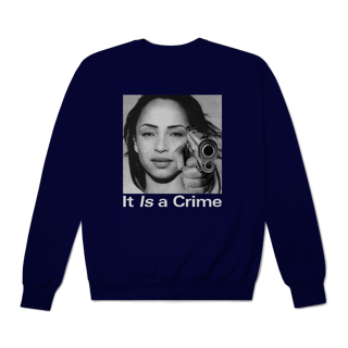 Nome do produto [Moletom Premium] SADE / IT IS A CRIME