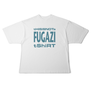 Nome do produto [Oversized] THIS IS NOT A FUGAZI TSHIRT