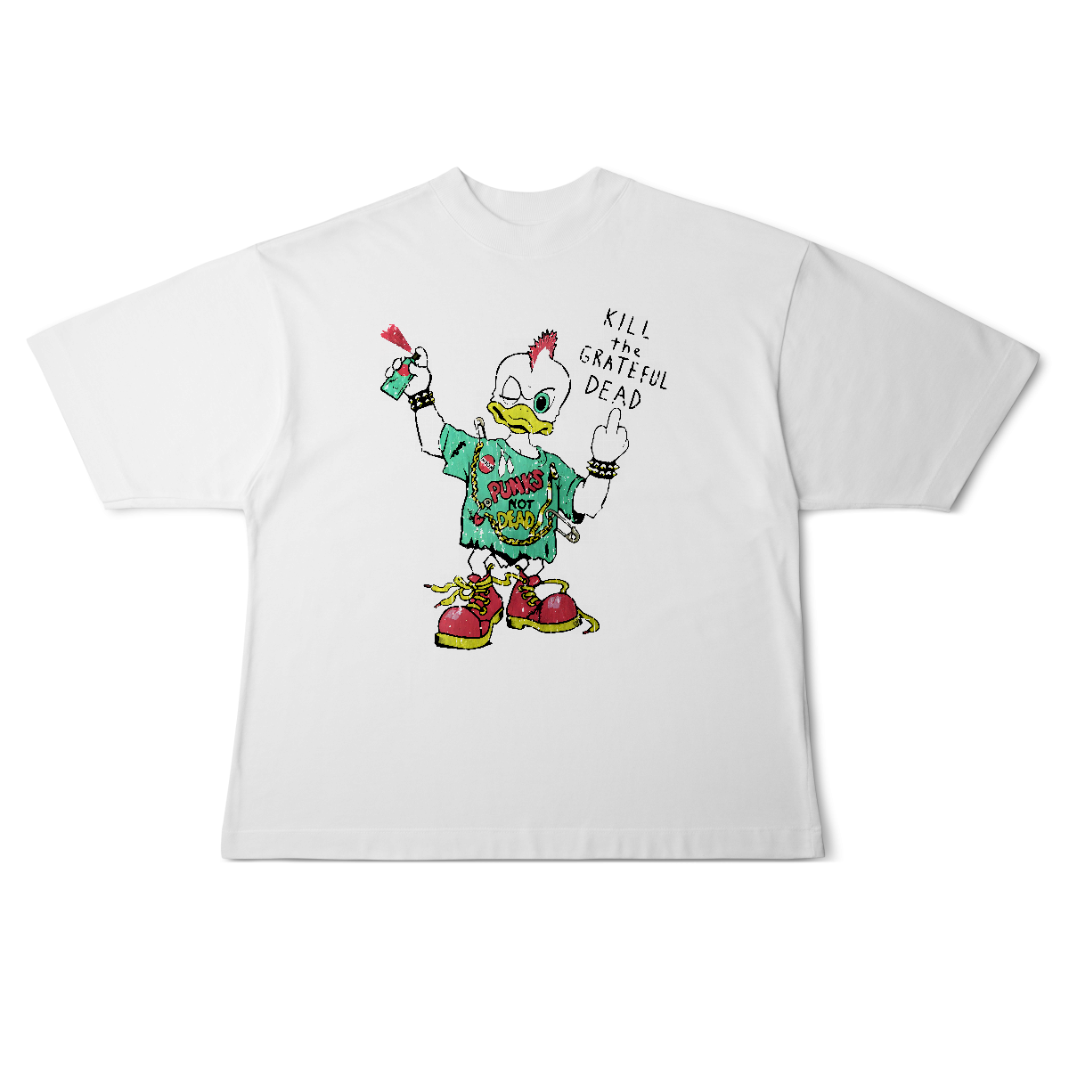 Nome do produto: [Oversized] KILL THE GRATEFUL DEAD