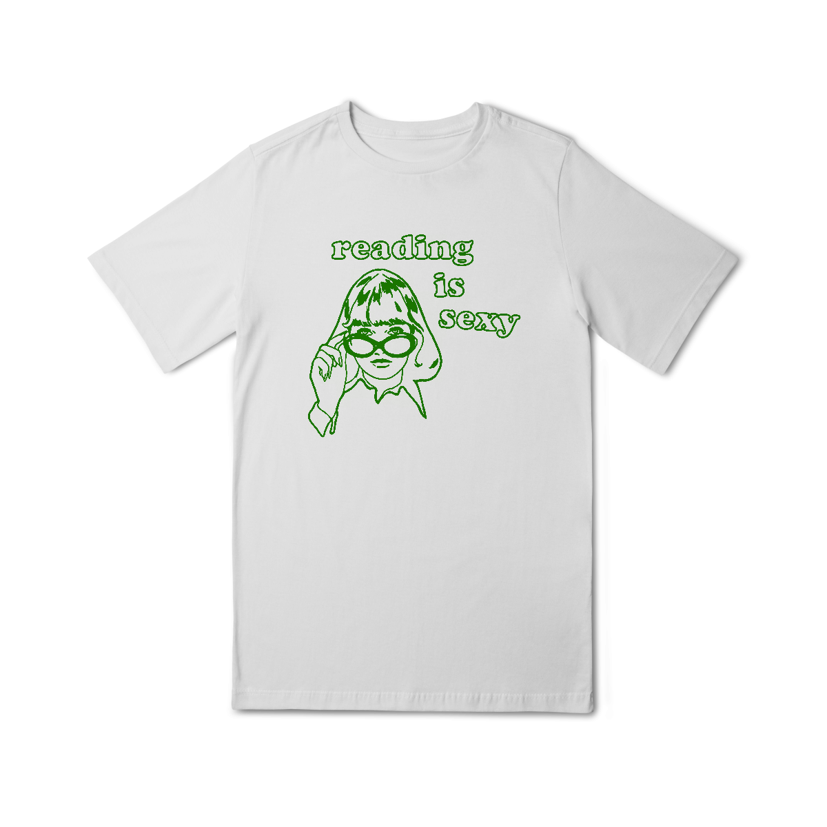Nome do produto: [Baby Tee] READING IS SEXY