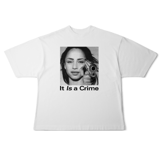Nome do produto [Oversized] SADE / IT IS A CRIME