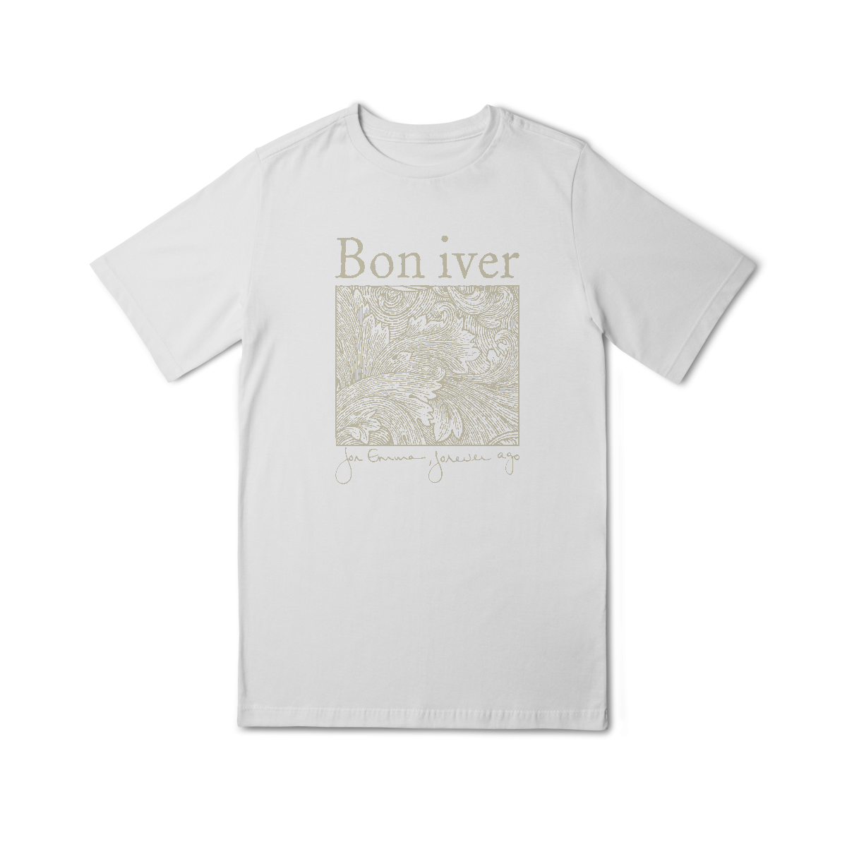 Nome do produto: [Baby Tee] BON IVER / FOR EMMA FOREVER AGO