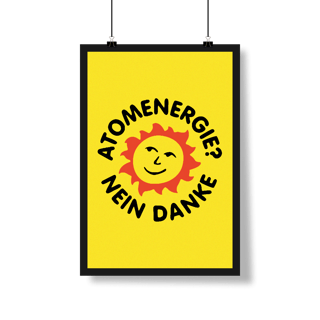 Nome do produto [Pôster] ATOMENERGIE? NEIN DANKE