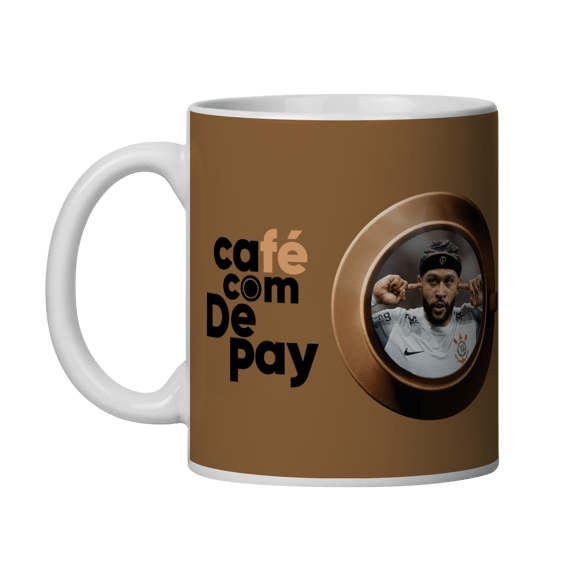[Caneca] CAFÉ COM DEPAY