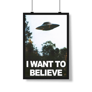 Nome do produto [Pôster] I WANT TO BELIEVE