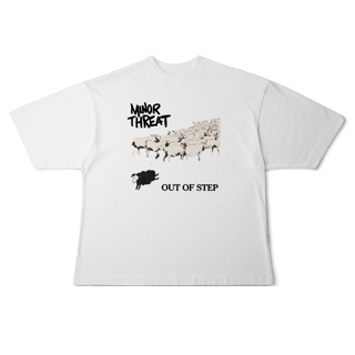 Nome do produto [Oversized] MINOR THREAT / OUT OF STEP