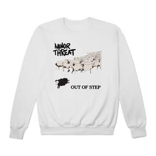 Nome do produto [Moletom Premium] MINOR THREAT / OUT OF STEP