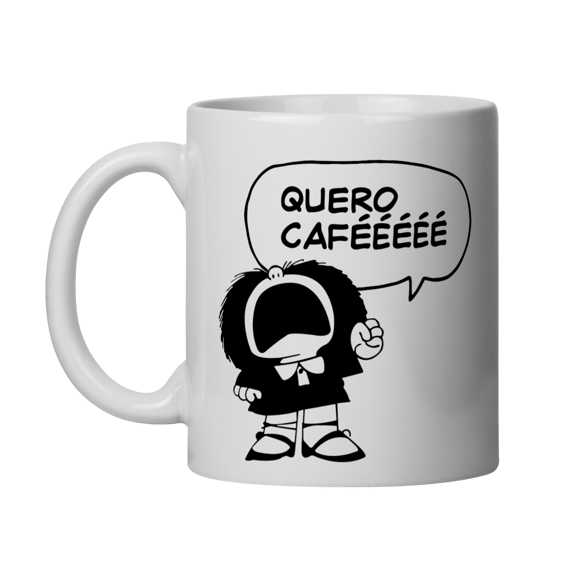 [Caneca] QUERO CAFÉ