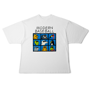 Nome do produto[Oversized] MODERN BASEBALL