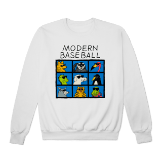 Nome do produto[Moletom Premium] MODERN BASEBALL