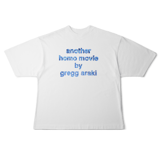 Nome do produto[Oversized] GREGG ARAKI