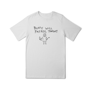 Nome do produto[Baby Tee] BUFFY WILL PATROL TONIGHT