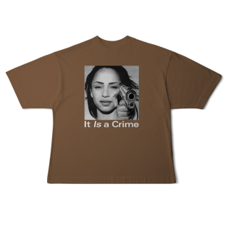 Nome do produto [Oversized] SADE / IT IS A CRIME