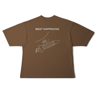 Nome do produto [Oversized] BEAT HAPPENING