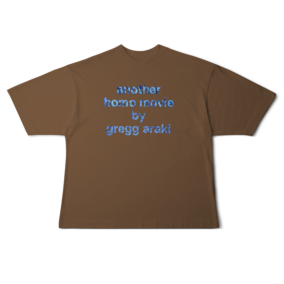 Camiseta Oversized Oversized ANOTHER HOMO MOVIE BY GREGG ARAKI R 159 