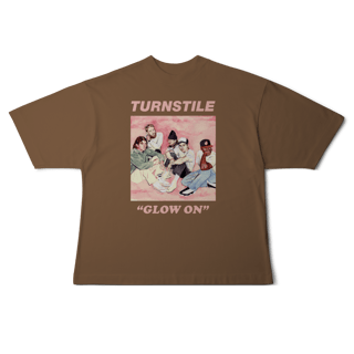 Nome do produto[Oversized] TURNSTILE / GLOW ON