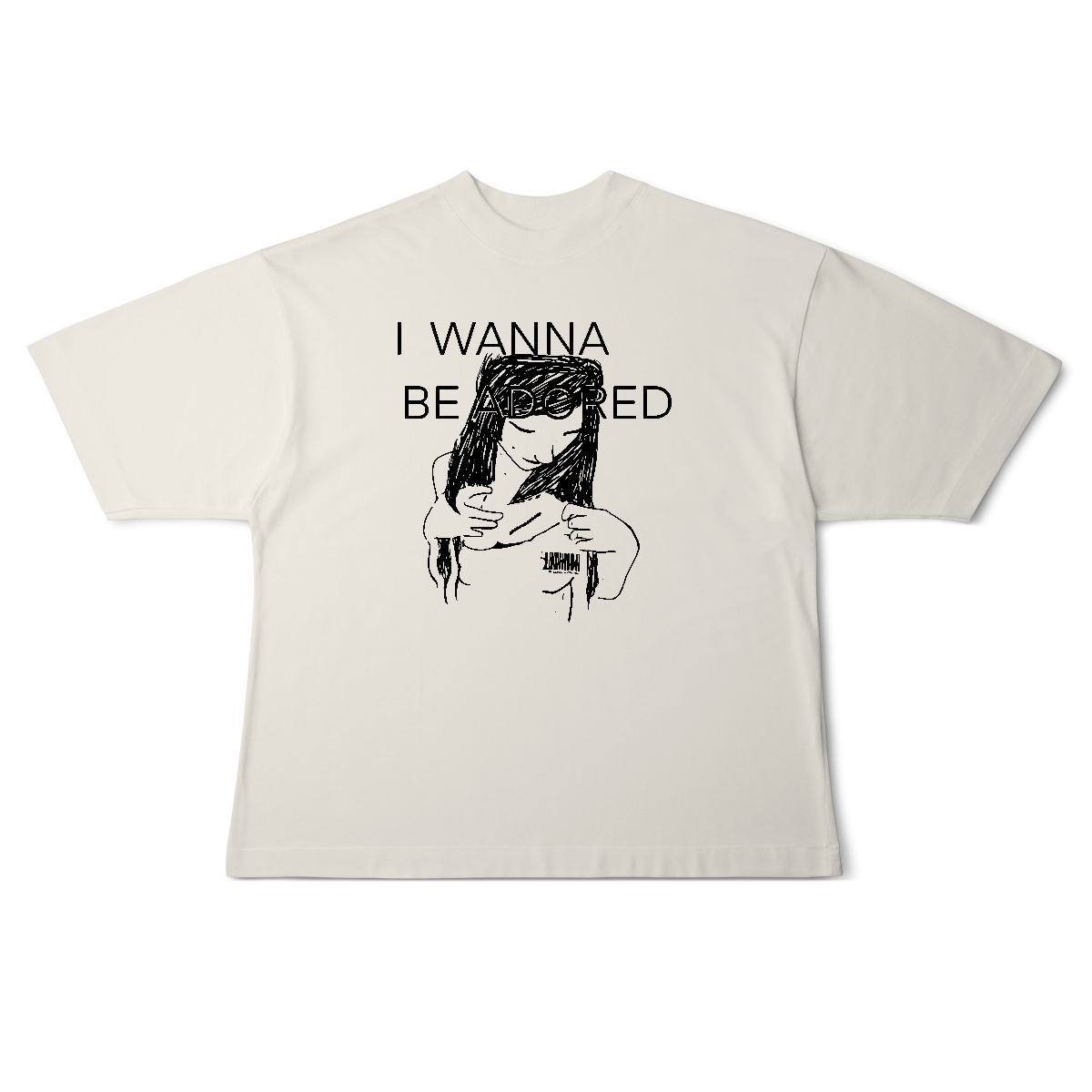 Nome do produto: [Oversized] I WANNA BE ADORED