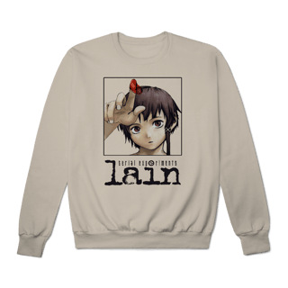Nome do produto [Moletom Premium] SERIAL EXPERIMENTS LAIN