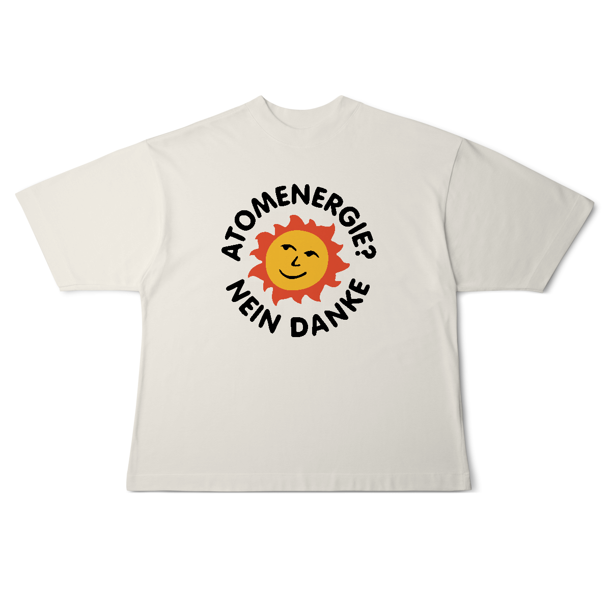 Nome do produto: [Oversized] ATOMENERGIE? NEIN DANKE
