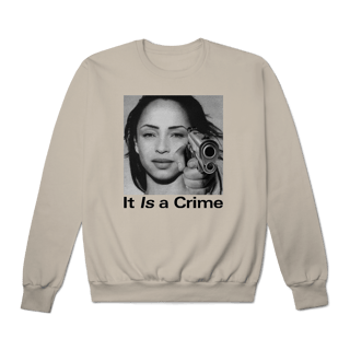 Nome do produto [Moletom Premium] SADE / IT IS A CRIME