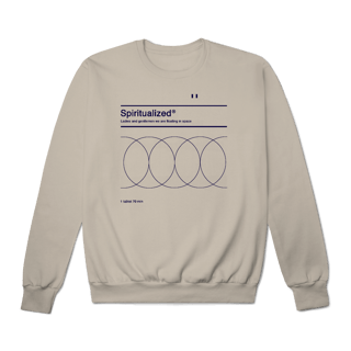 Nome do produto [Moletom Premium] SPIRITUALIZED