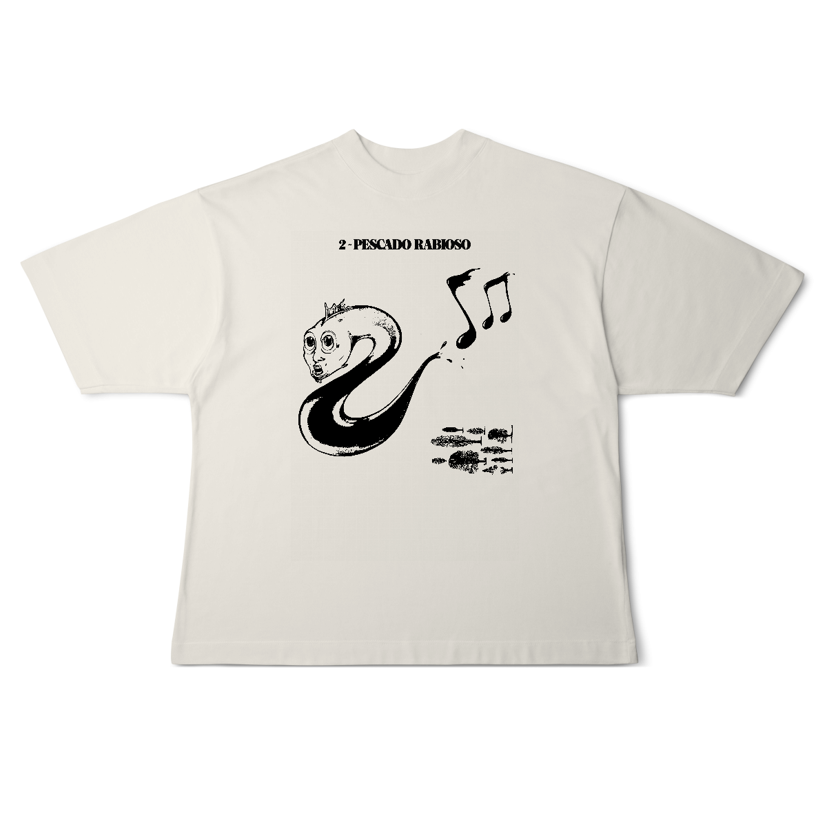 Nome do produto: [Oversized] PESCADO RABIOSO