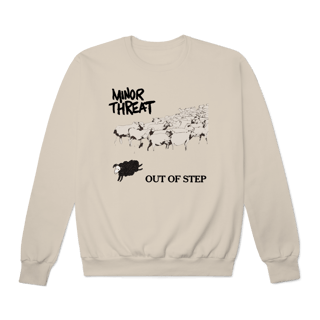 Nome do produto [Moletom Premium] MINOR THREAT / OUT OF STEP