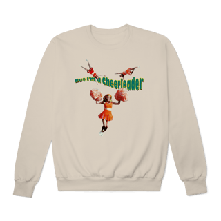 Nome do produto [Moletom Premium] BUT I'M A CHEERLEADER