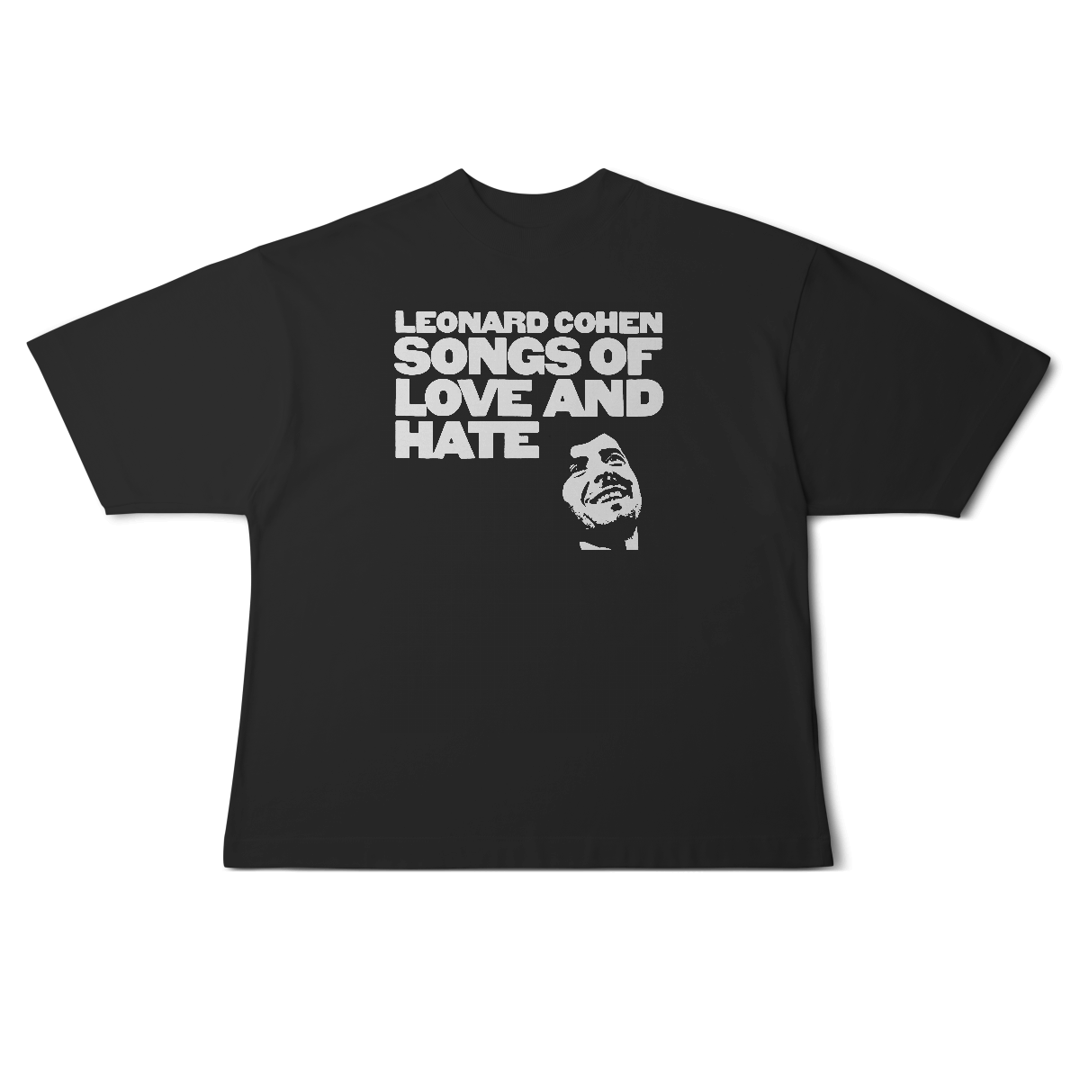 Nome do produto: [Oversized] LEONARD COHEN