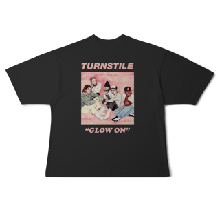 Nome do produto[Oversized] TURNSTILE / GLOW ON
