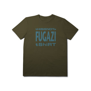 Nome do produto [Premium] THIS IS NOT A FUGAZI T-SHIRT
