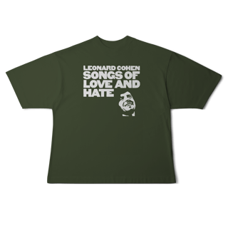 Nome do produto [Oversized] LEONARD COHEN