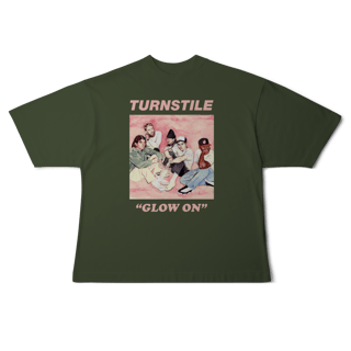 Nome do produto[Oversized] TURNSTILE / GLOW ON